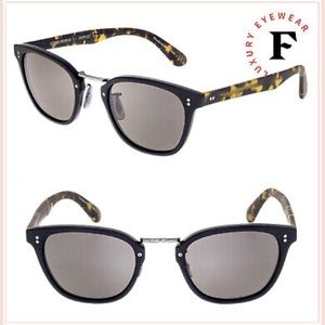 Unisex clubmaster retro sunglasses by Oliver Peoples